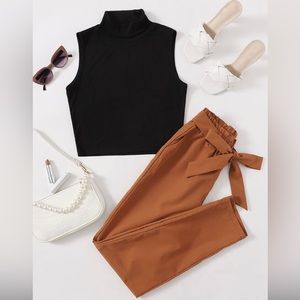 SHEIN BAG TROUSERS